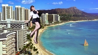 giantess collage city long_hair beach high_heels buildings brunette asian leg long high vehicles outdoors velocity-vektor