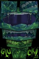 drawing giantess vore comic color tongue teeth saliva inside_mouth swallowed jora-bora