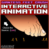 drawing giantess crush barefoot blood gore foot_crush animation shrunken_man game cruel preview flash interactive ashkiiwolf
