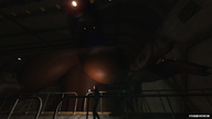breasts giantess mega dark_skin night walkway digital_render gtsx3d