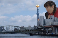 giantess collage asian airraid