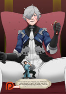 drawing color blood shrunken_woman shrunken_man cruel hand_crush spokle final_fantasy_xiv miqote_male alphinaud lyse nidhogg final_fantasy_xiv_a_realm_reborn