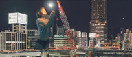 giantess collage city underwear asian tokyo night airraid