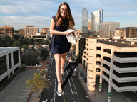 giantess collage city buildings brunette wonderslug walking streets vehicle_crush alycia_debnam_carey distracted_walking