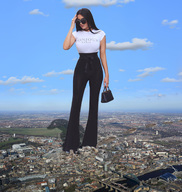 collage city mega destruction wonderslug sunglasses sky laura_badura foot_prints