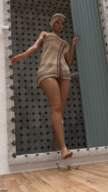 barefoot shower shrunken_men legs unaware floor imminent_crush digital_render amgipi