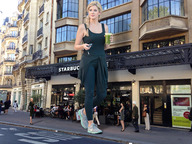 giantess collage blonde buildings wonderslug walking sneakers pedestrians sidewalk stephanie_leigh_schlund