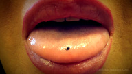 collage vore tongue mouth lips shrunken_man fetal_position loryelle