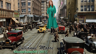 collage long_hair clothed red_hair dress outdoors crowds julianne_moore giantessbuster209