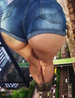giantess collage city butt traffic buildings shoes shorts outdoors gtsx3d