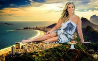 collage city mega beach barefoot ocean buildings unknown_artist legs mountains sky looking_at_viewer resort rio_de_janeiro brazil alessandra_flavia