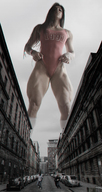 giantess collage city buildings brunette muscles athletic point_of_view street_view thick_thighs redcoffee1 power_stance bakhar_nabieva