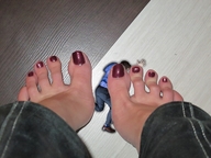 collage toes barefoot domination shrunken_man pinned toe_crush pedicure floor msku