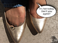 collage domination in_shoe shrunken_man dialogue nyloned_feet sendigiovus