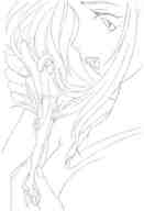 drawing vore manga anime crying sequence rape elf shrunken_men lineart kissa-g