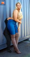 collage blonde domination boots amazon shrunken_man voluptuous squeezemeflat