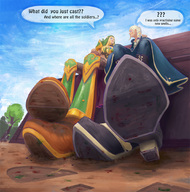 drawing crush blood low_angle shoe_crush point_of_view dialogue buggysplat alternia_windrunner jaina_proudmoore
