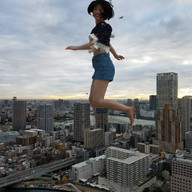 giantess collage city barefoot water buildings helicopter asian airplane skyscraper sky airraid kyojingirls