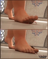 giantess crush feet comic toes barefoot blood gore foot_crush cruel olympia digital_render ashkiiwolf