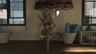 gentle blonde clothed barefoot bra sitting shrunken_man pedicure digital_render inkonitoman