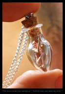 collage nude butt barefoot domination shrunken_woman chain dialogue cork reddrop7 vial buttplug imprisoned