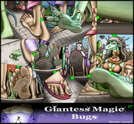 drawing feet dragoness alien color barefoot soles anime blood paws sandals foot_crush dragonesslife unaware giantesses giantess_magic_bugs walkover