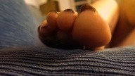 collage barefoot kneeling shrunken_man pedicure sofa imminent_crush loryelle