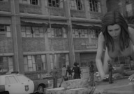 breasts giantess nude mega monochrome buildings police kneeling rubble vehicles digital_render randomthug