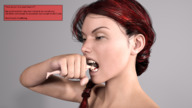 nude vore long_hair mouth handheld domination story red_hair shrunken_man smothering dialogue digital_render juliusromanize