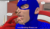 nude comic shrunken_woman avengers ilayhu costume dialogue pussy_licking captain_america black_widow digital_render marvel_comics