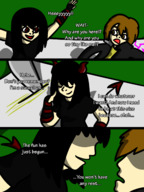 drawing comic black_hair color succubus shrunken_woman shrunken_man honmetgts