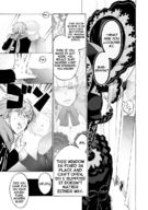 drawing comic monochrome story shrunken_man dialogue panels fate/extra_ccc_fox_tail