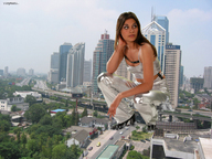 growth giantess collage city destruction