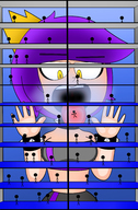 drawing long_hair tongue licking buildings purple_hair crown bracelet steam tubetop jojoggggh loxernia