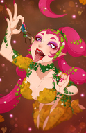 giantess vore long_hair handheld fairy red_hair dangle implied_vore the_legend_of_zelda great_fairy merunyaa link_(the_legend_of_zelda)