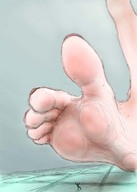 drawing crush color shrunken_men under_foot