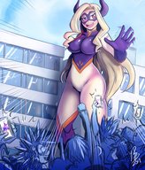 drawing giantess manga color anime my_hero_academia mt._lady artbenbeau