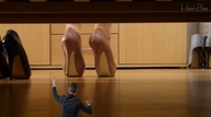 collage high_heels unaware shrunken_man suit msku