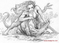 giantess sexy swimsuit dinosaur fighting