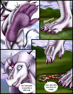 drawing giantess dragoness color anime story paws foot_crush dragonesslife aya