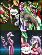 drawing giantess dragoness anthro color story paws foot_crush dragonesslife aya eve point_of_view panels