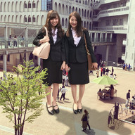 giantess collage asian giantesses looking_at_viewer business_attire kyojingirls