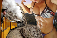 bikini giantess collage train muscles abs mountains redcoffee1