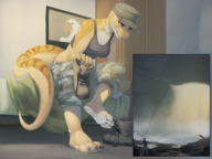 drawing feet furry color high_heels sweat shrunken_man boot kerneldecoy