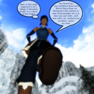 giantess feet boot point_of_view looking_at_viewer korra digital_render legend_of_korra hato_haze