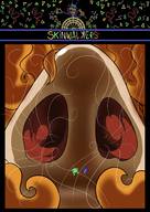 drawing comic color shrunken_people nose body_exploration nasal_vore skinwalkers entrecoxas iinhaled