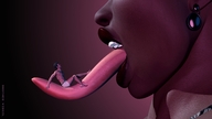 tongue shrunken_man brothervirgil long_tongue imminent_vore digital_render