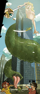 drawing giantess micro vore anime slug_girl
