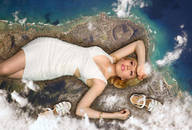 giantess collage giga city mega blonde long_hair shoes celebrity dress lying_down clouds birds_eye_view jennette_mccurdy redcoffee1