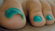 collage toes barefoot scared shrunken_man pedicure up_close loryelle